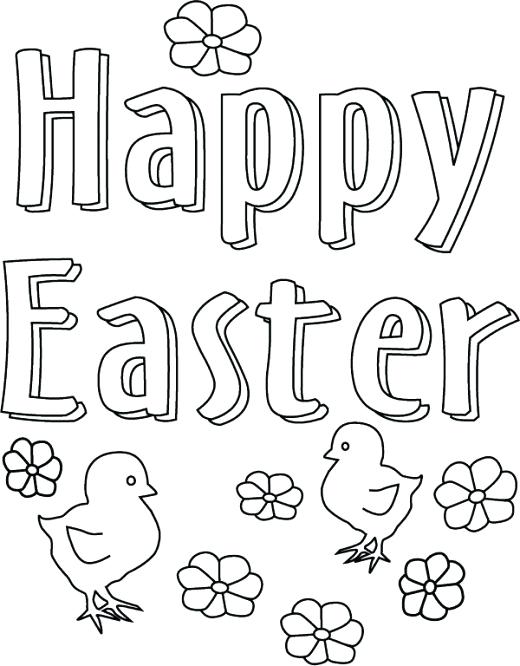 520x666 Easter Themed Coloring Pages Kids Themed Coloring Pages Print