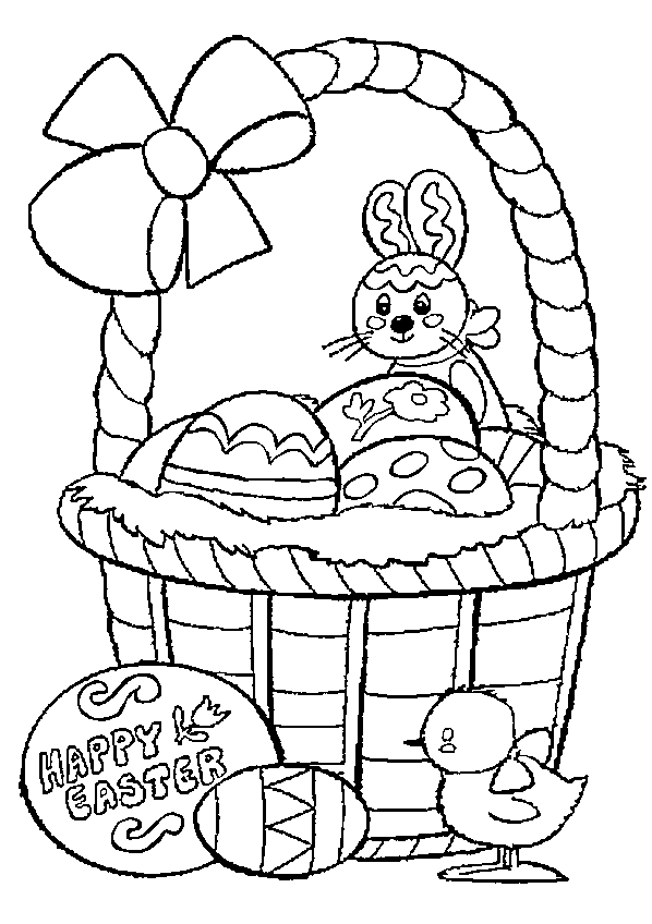 598x848 Top Free Printable Easter Basket Coloring Pages Online Easter