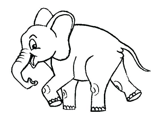 550x450 Coloring Pages Of Elephants Cute Elephant Coloring Pages Baby