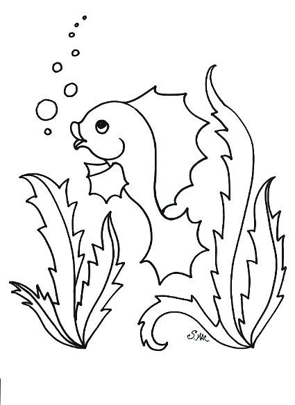 425x584 Cute Fish Colouring Pages Kids Coloring Funny Fish Coloring Pages