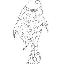 220x220 Cute Fish Coloring Pages