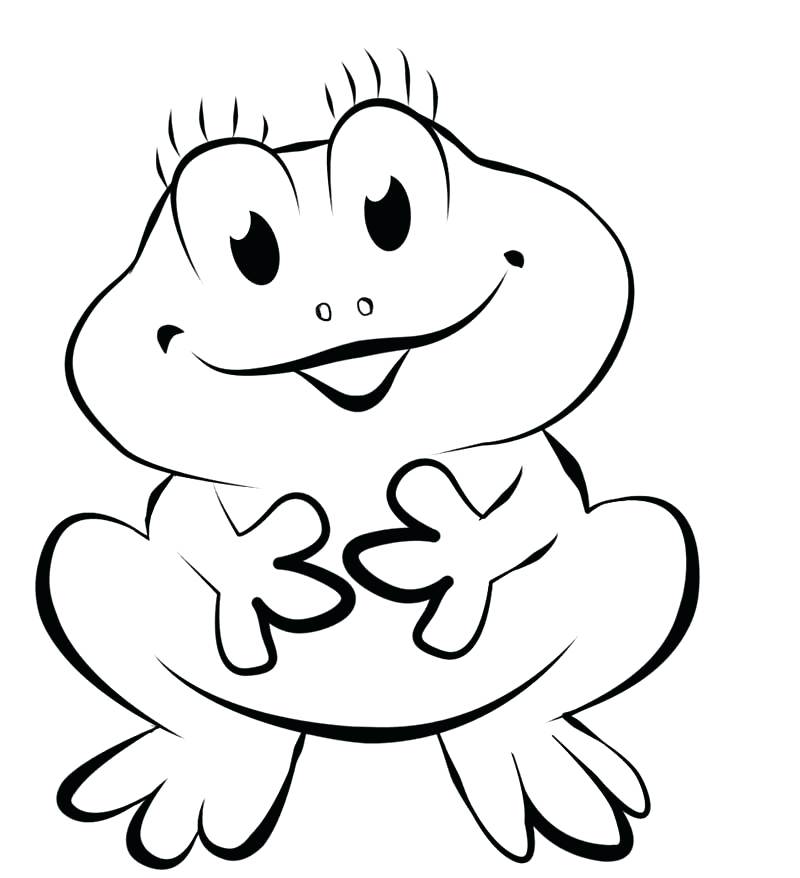 800x878 Frog Coloring Pages Cute Frog Coloring Pages Frog Coloring Pages