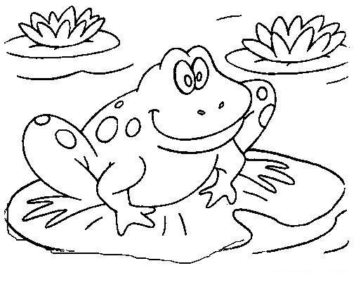 507x408 Unique Cute Frog Coloring Pages About Remodel Download