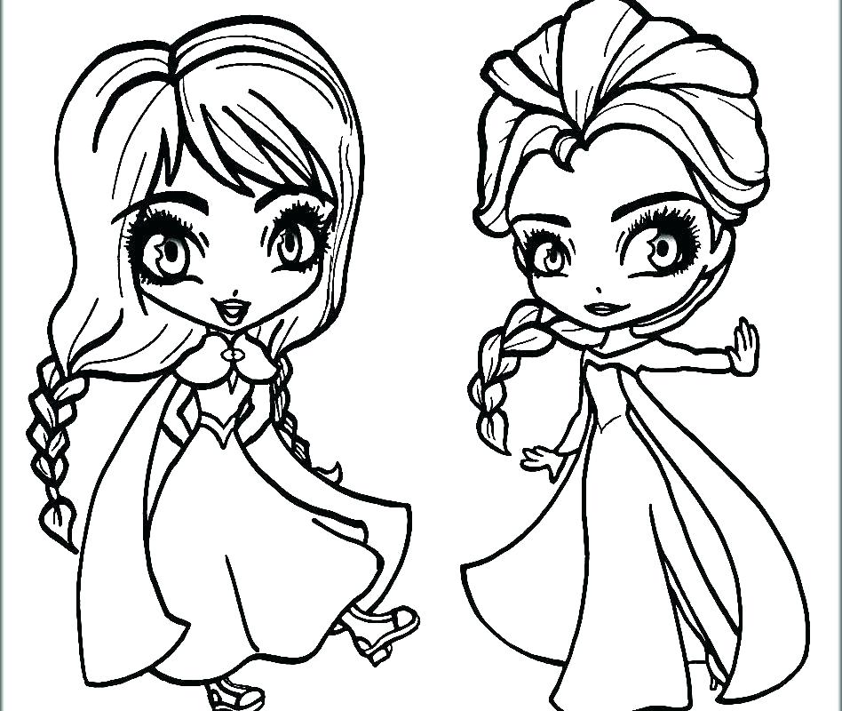 948x800 Frozen Coloring Sheets