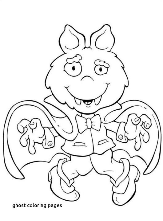 530x717 Cute Vampire Halloween Coloring Pages For Ghost Coloring Pages
