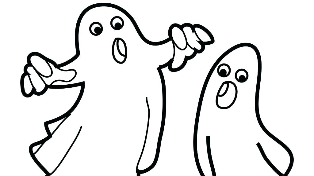 1024x576 Halloween Ghost Coloring Pages