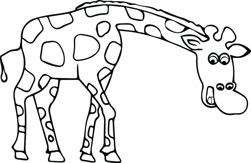 1024x666 Coloring Pages Giraffe Giraffe Coloring Page Giraffe Coloring