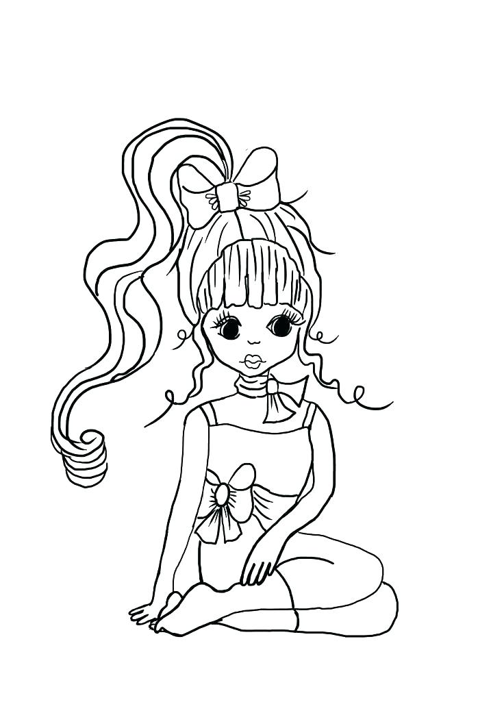 736x1041 Cute Girly Coloring Pages Girly Coloring Pages To Print Cute Girly