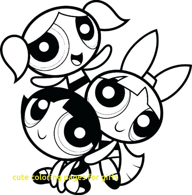615x624 Cute Coloring Pages For Girls With Cute Girly Coloring Pages