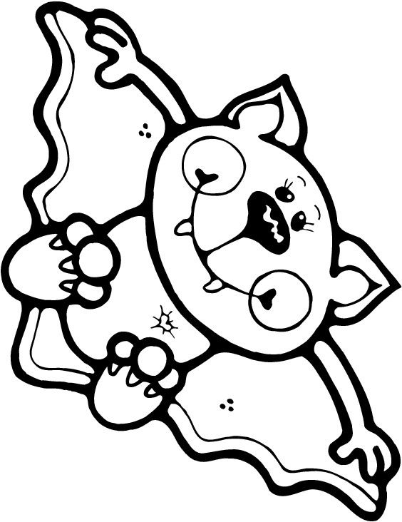 564x732 Cute Halloween Coloring Pages Printable
