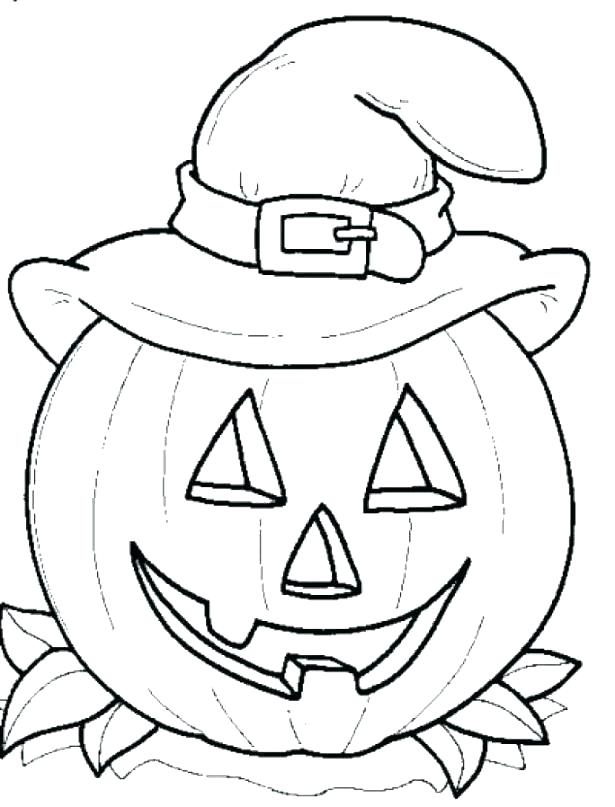 615x807 Cute Halloween Coloring Pages Printable Color