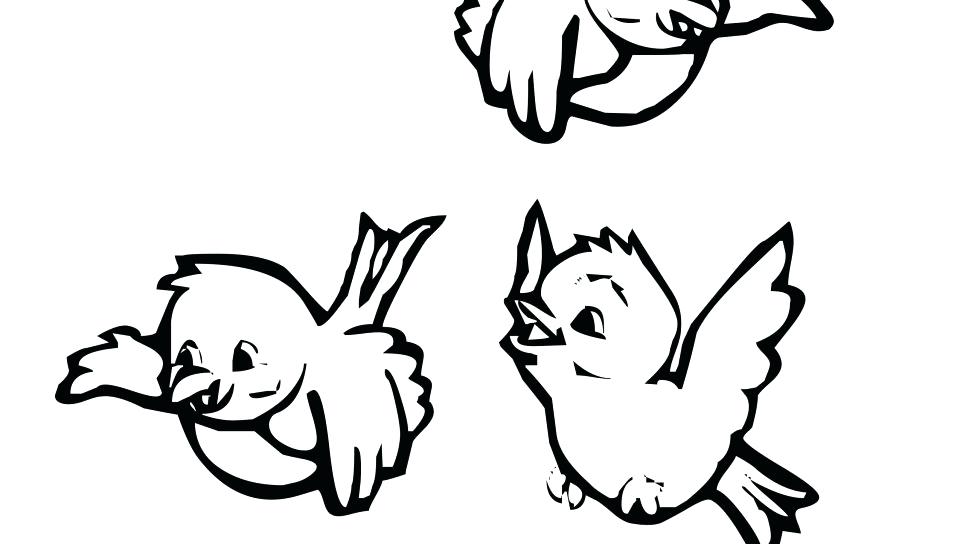 960x544 Cute Coloring Pages Printable Bird Coloring Pages To Print