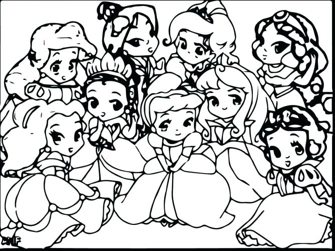 669x500 Cute Hard Coloring Pages