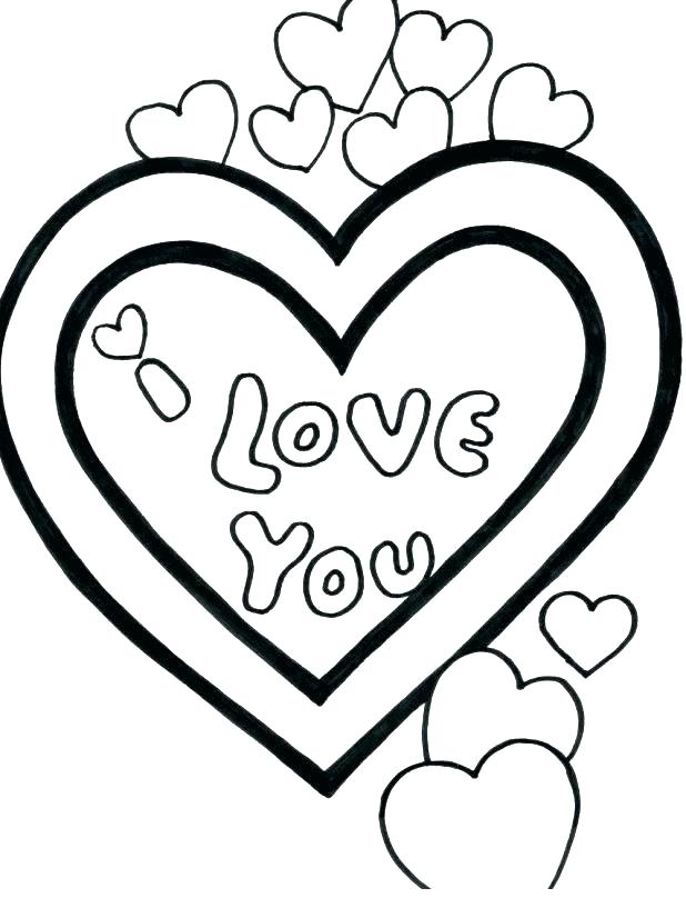 618x808 Heart Pictures To Color Or Heart Coloring Pages To Print Out Heart