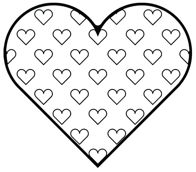 645x565 Heart Shape Coloring Pictures Cute Heart Coloring Pages Cute