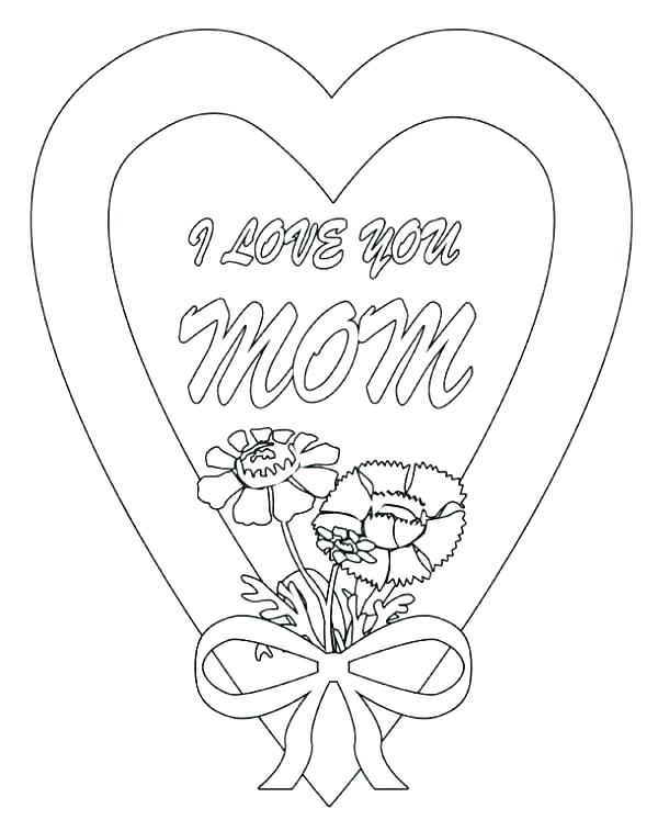 600x757 I Love You Coloring Pages Printable Cute Heart Coloring Pages Cute