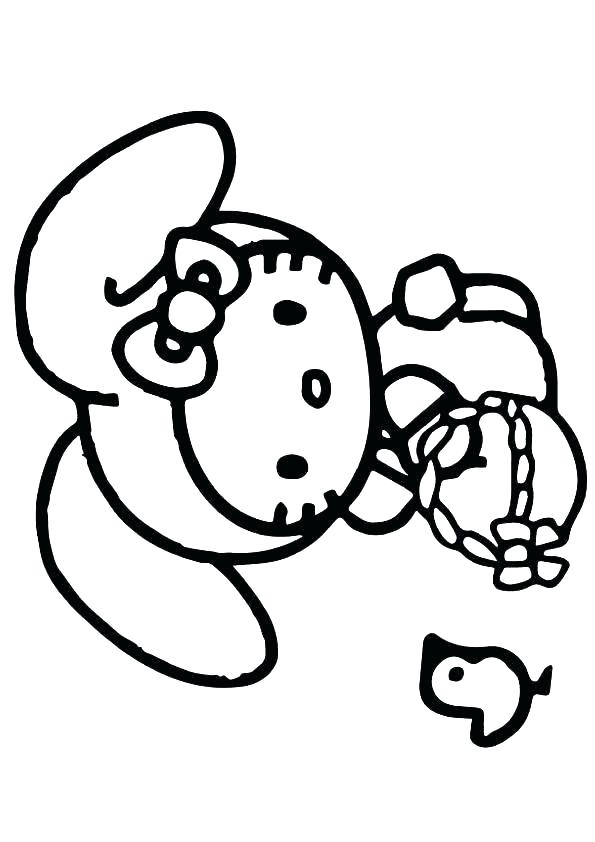 595x842 Hello Kitty Coloring Pages Christmas Hello Kitty Coloring Pages