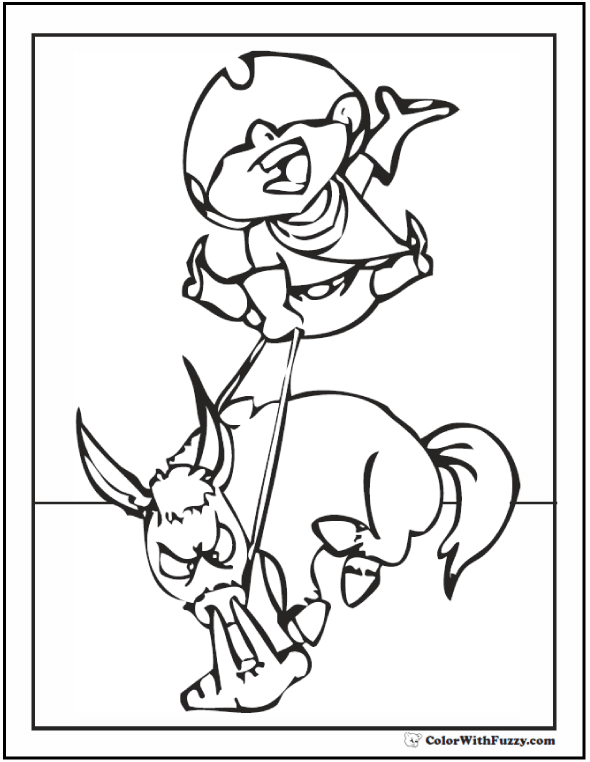 590x762 Horse Coloring Page Riding, Showing, Galloping