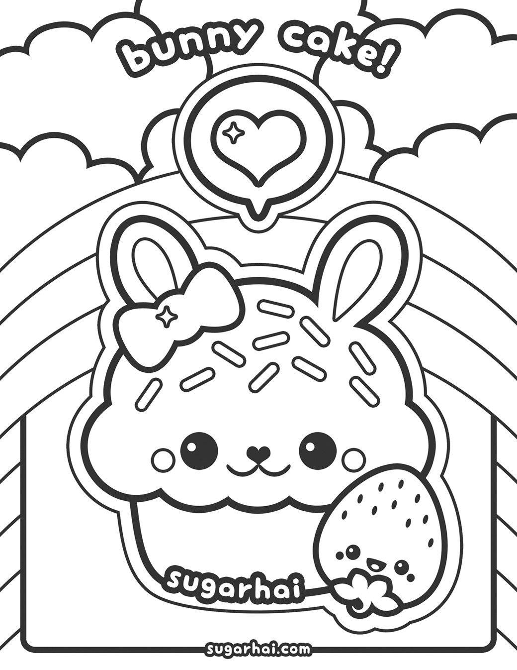 1040x1346 Cute Kawaii Coloring Pages Tixac