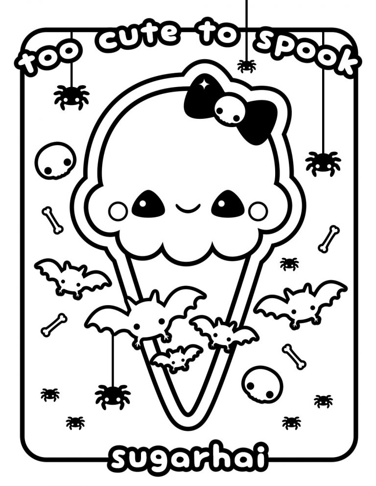 768x994 Kawaii Coloring Pages Free Fresh New Coloringsuite