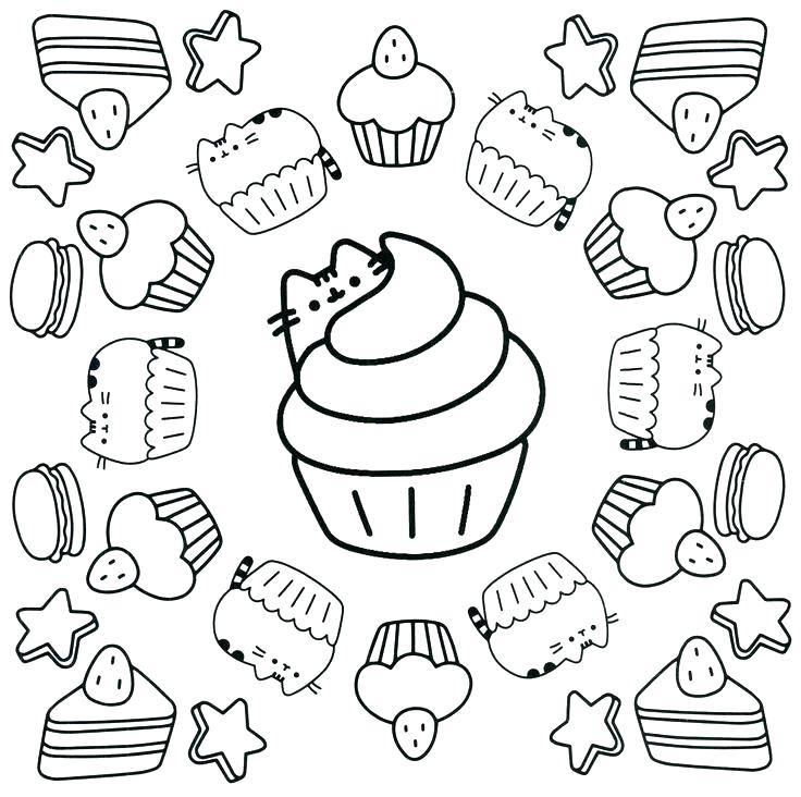 736x732 Kawaii Coloring Pages Printable Free Captain Coloring Pages