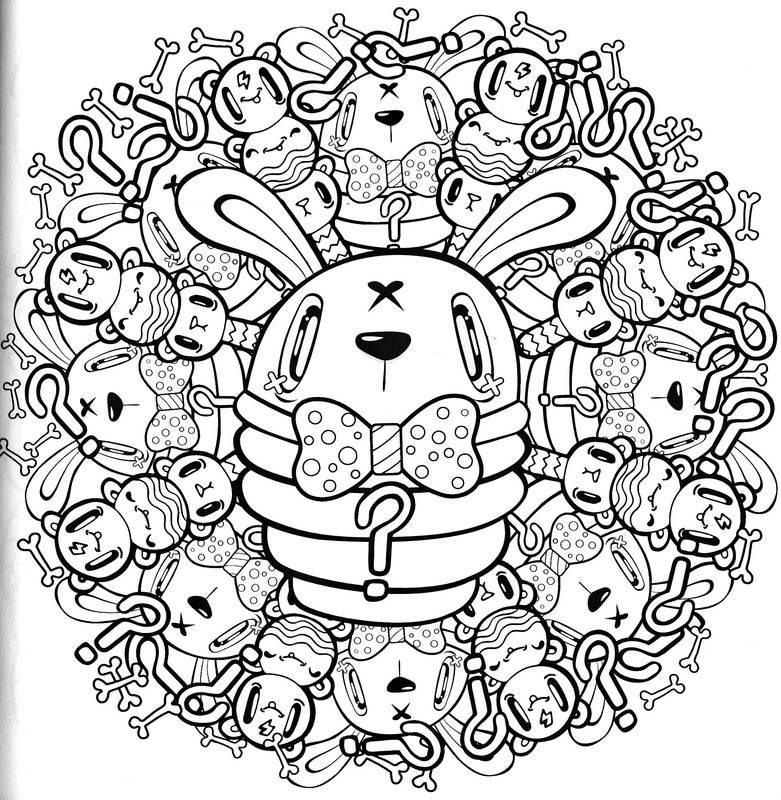 781x800 Majestic Kawaii Coloring Book A Super Cute Manga