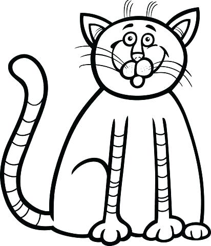 412x480 Printable Kitten Coloring Pages Cute Kitten Coloring Pages Free