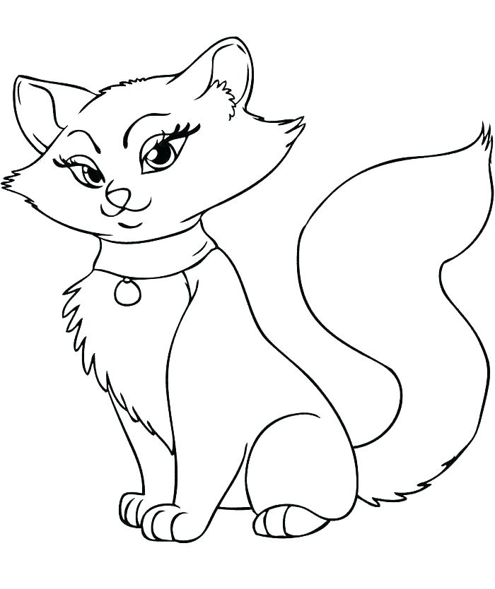 700x834 Cute Kitten Coloring Pages Cats And Kitten Coloring Pages Free