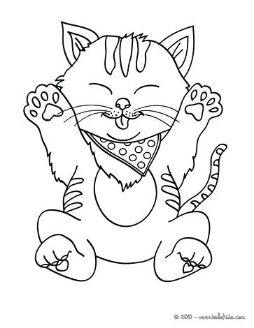 363x470 Cute Kitty Coloring Pages Coloring Collection