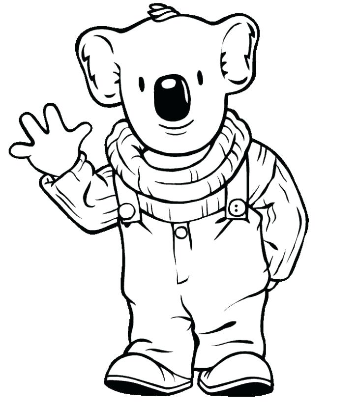 728x832 Koala Coloring Pages Cute Koala Coloring Pages Page For Kids Koala