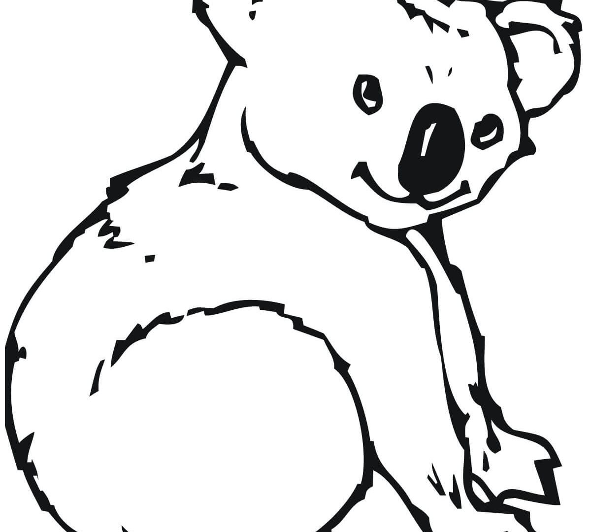1200x1080 Wonderful Koala Coloring Pages Printable Best Of Bear Clipart Page