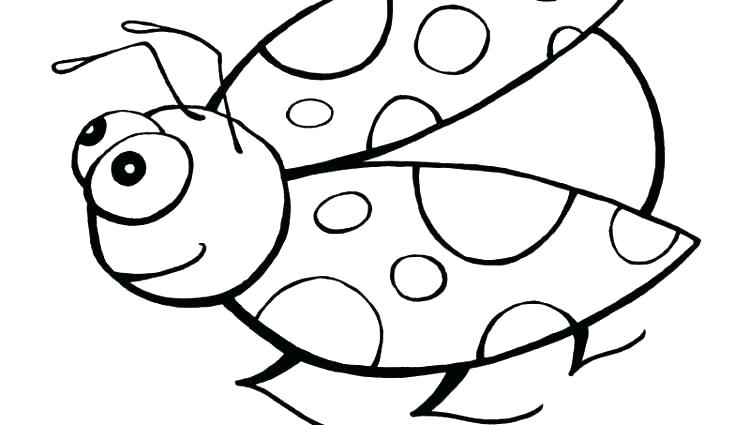 750x425 Lady Bug Coloring Pages Cute Ladybug Coloring Pages