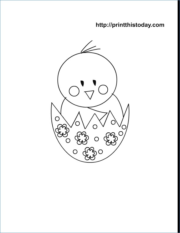 612x792 Cute Little Girl With Easter Egg And Easter Bunny Coloring Pages