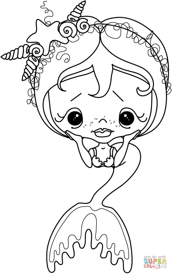 720x1148 Excellent The Little Mermaid Coloring Pages On Cute Baby