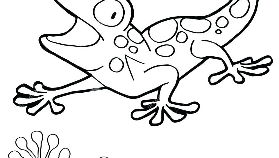 960x544 Gecko Coloring Page Better Lizard Coloring Pages Horned Printable
