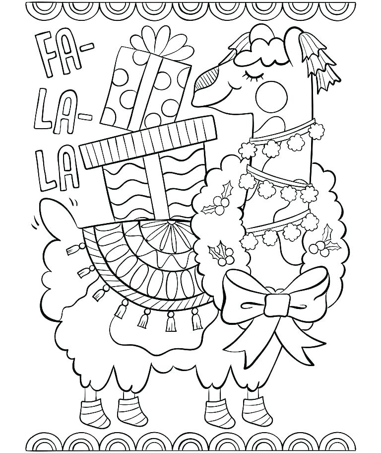 768x912 Llama Coloring Pages Reward Llama Coloring Pages Delighted Gallery