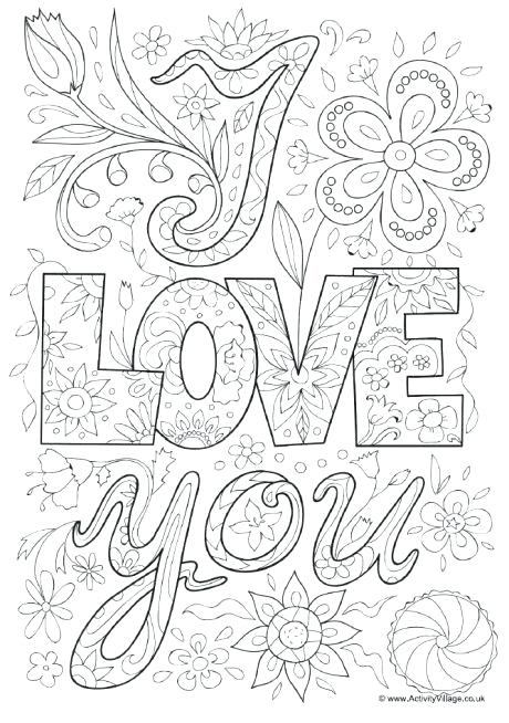 460x654 Love You Coloring Pages I Love You Printable Coloring Pages I Love