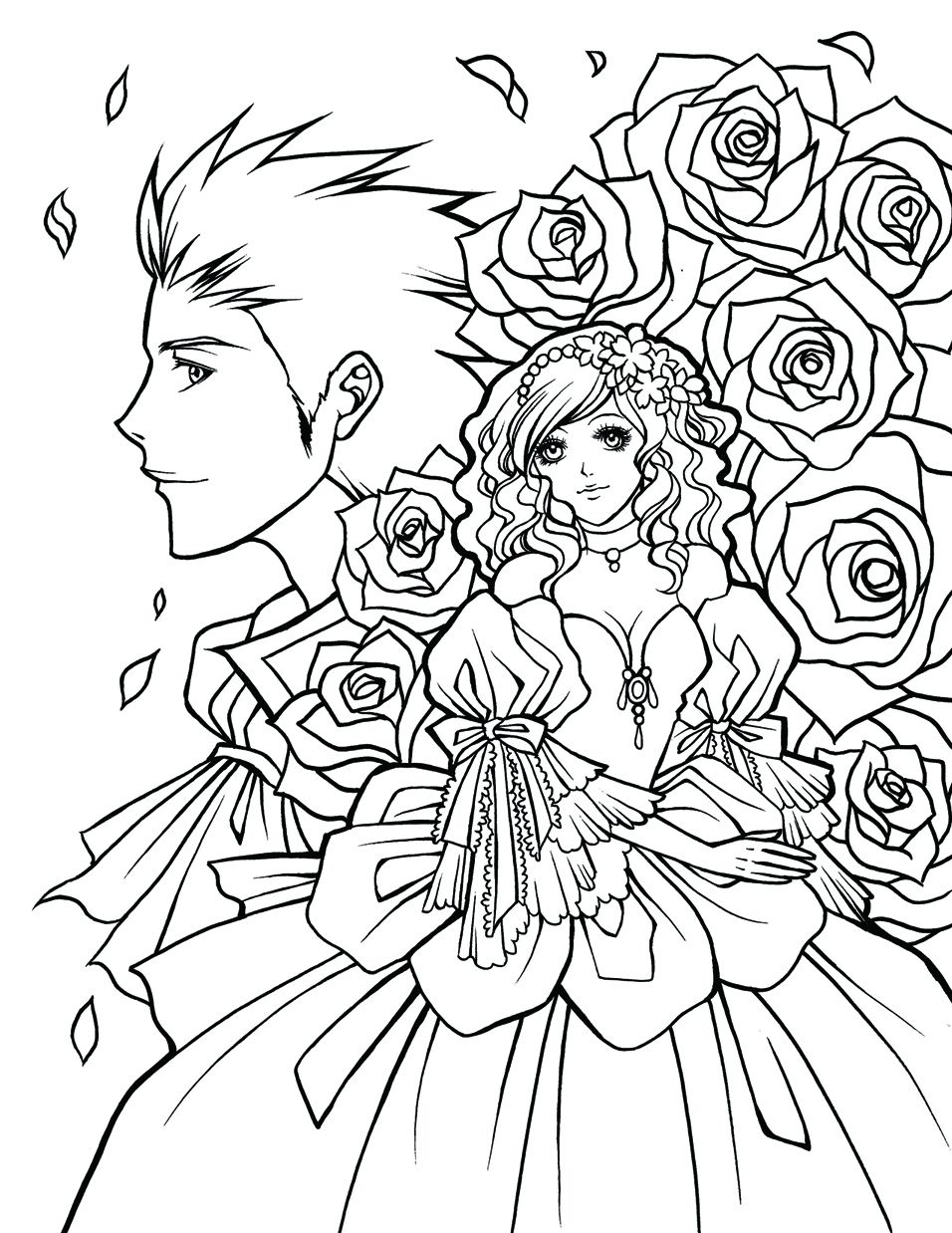 956x1238 Outstanding Cute Manga Coloring Pages Images