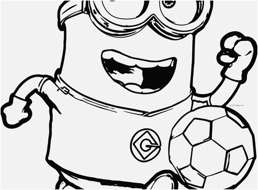 827x609 Shoot Minion Coloring Pages To Print New