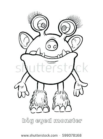 348x470 Halloween Monster Coloring Pages Monsters Coloring Pages Monster