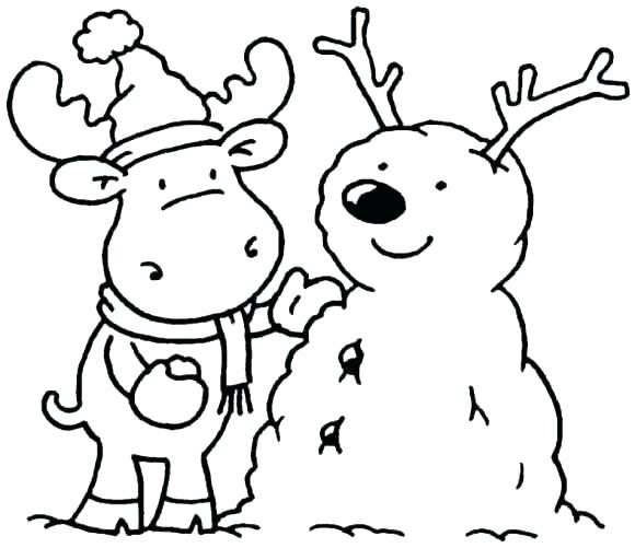 580x501 If You Give A Moose A Muffin Coloring Page Cool Moose Coloring