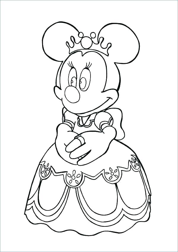 600x849 Mickey Mouse Coloring Book