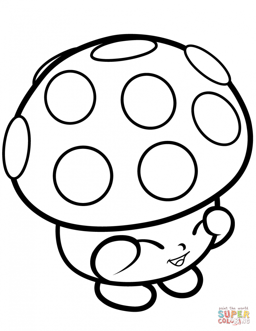 869x1125 Mushroom Coloring Pages Images Inspirations Free Printable
