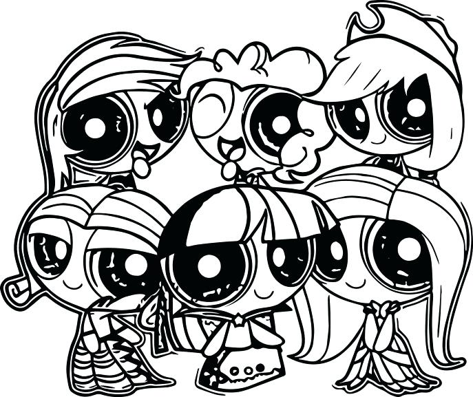 687x577 Little Pony Coloring Pages Medium Size Of Little Pony Coloring