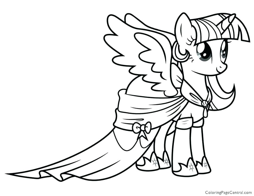 970x750 My Little Pony Coloring