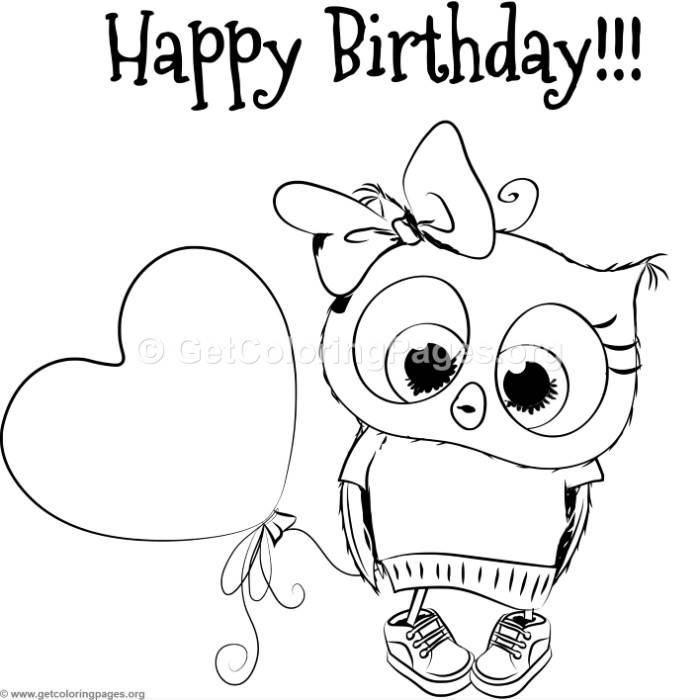 700x700 Cute Owl Coloring Pages