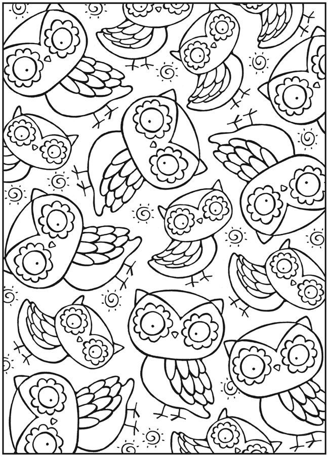 650x901 Free Snowy Owl Coloring Page Wink Owl Coloring Page Crayon Pages