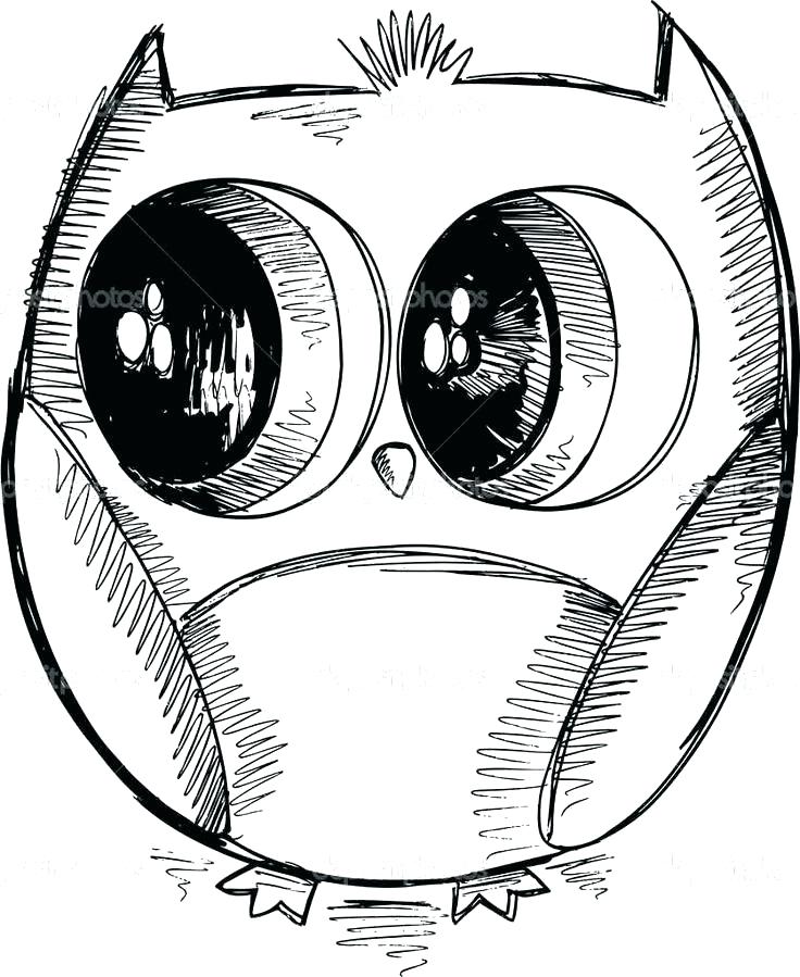 736x899 Cute Owl Coloring Pictures Cute Coloring Pages Cute Coloring Pages