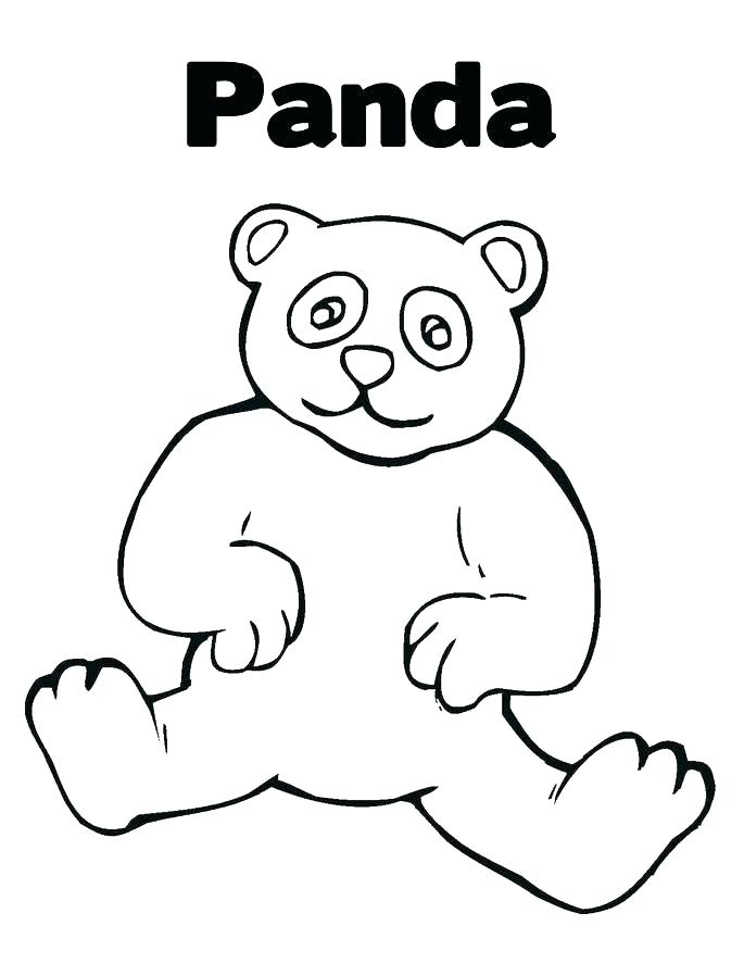 685x886 Panda Bear Coloring Pages Panda Coloring Sheet Cute Panda Coloring