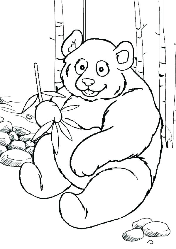 600x850 Panda Coloring Pages Panda Bear Coloring Pages Coloring Pages
